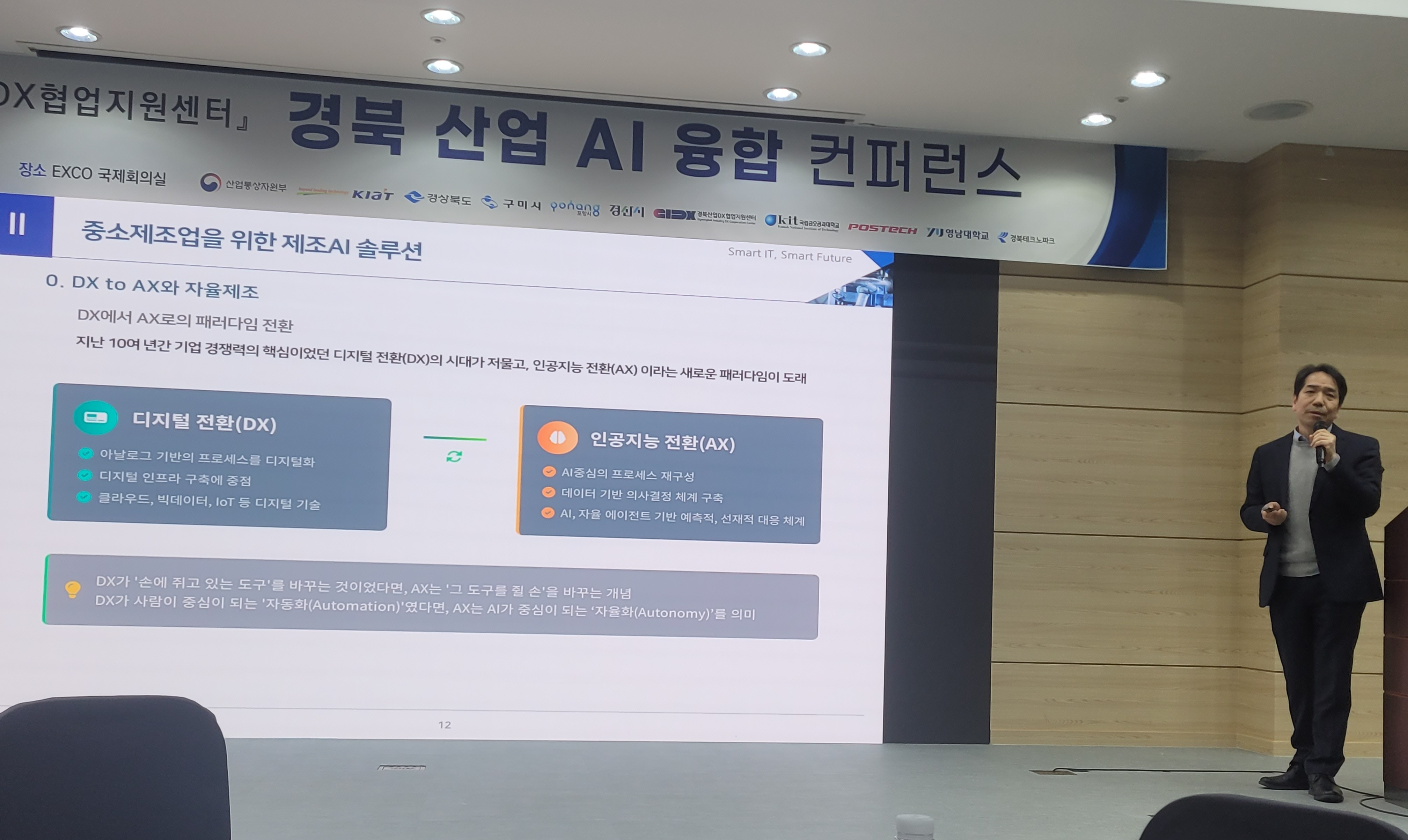 더블유피솔루션즈, 경북 산업 AI 융합 컨퍼런스서 제조 AI 전략 제시하며 '주목’